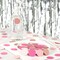 Rose-gold Hot-Pink Party Decorations Confetti - 300pcs Wedding Bridal Shower Baby Girl Birthday Bachelorette Engagement Mohters Brunch Glitter Paper Table Decor Lasting Surprise